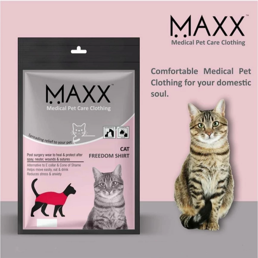 Maxx Recovery Suit for Pets (E-collar alternative, for post-operation/surgery care)