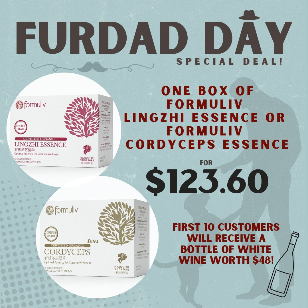 FurDad's Day "Jiu Guis" (酒鬼) Bundle + Free Bottle of White Wine (Worth $48)