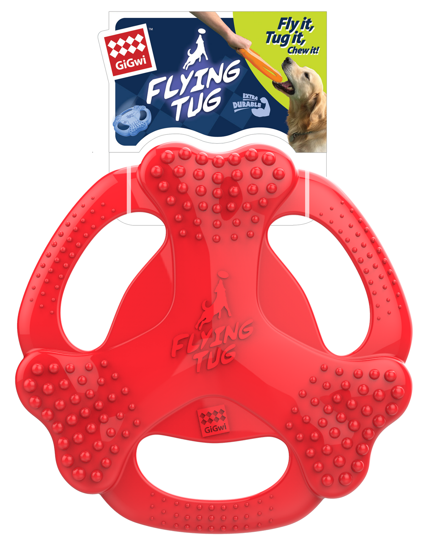 GIgwi Foamer TPR Ball Series: Ball, Rugby, Tug