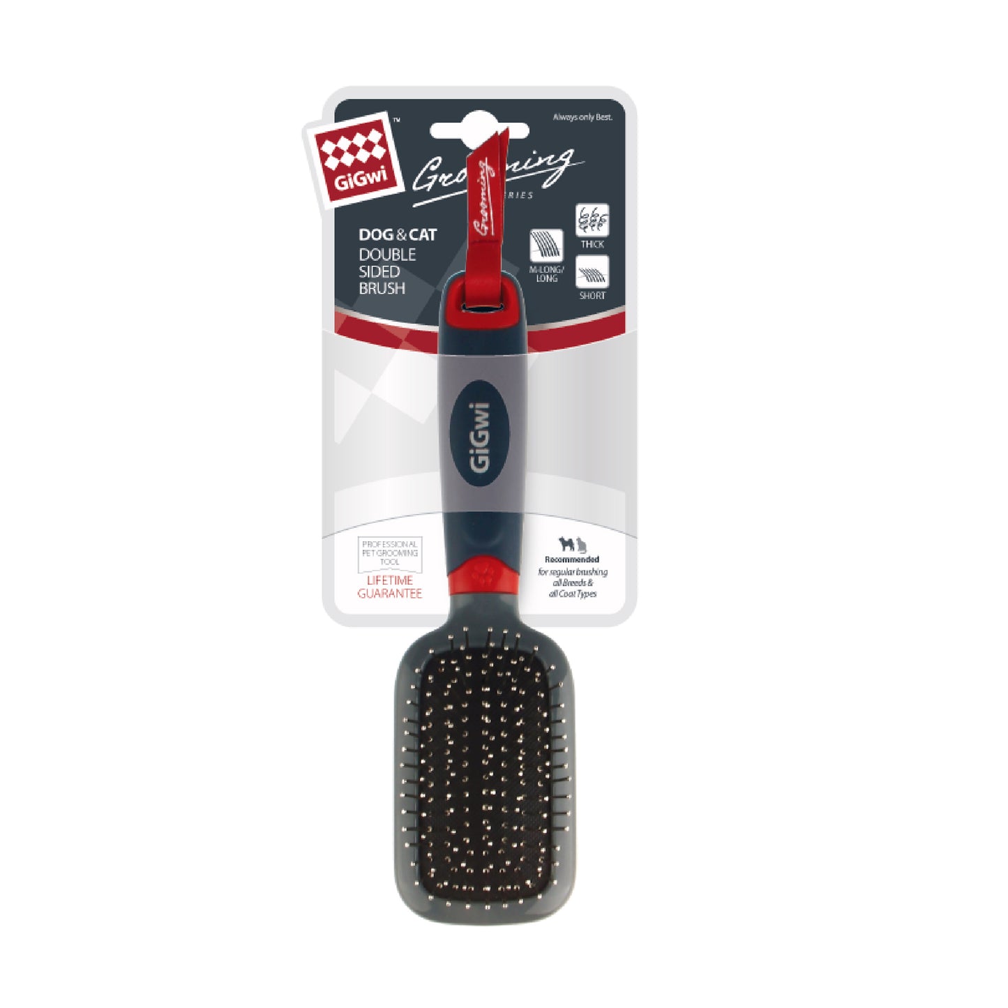 Gigwi Grooming Tools for Pets (Comb/Deshedder/Dematting/Slicker Brush/Massage Brush)