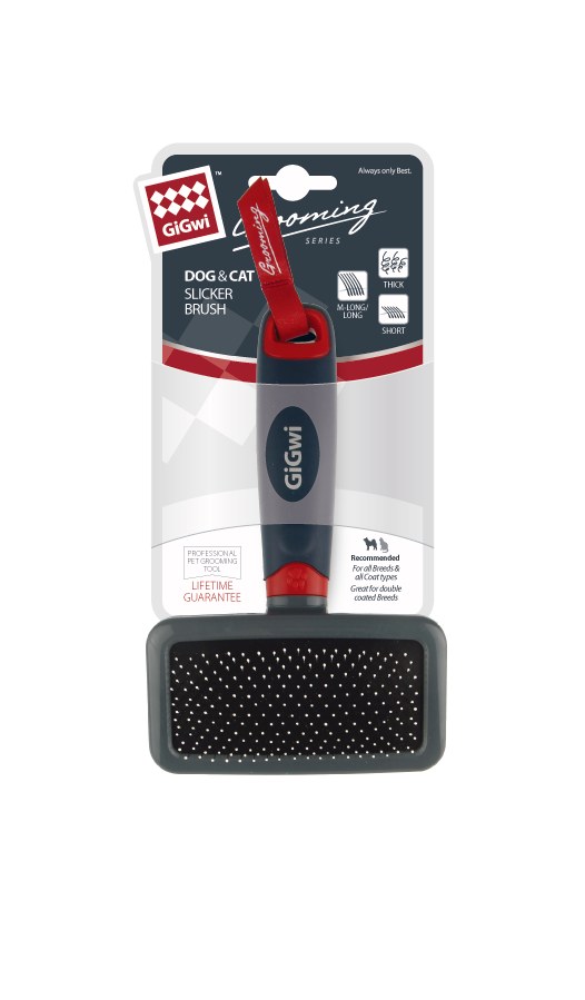Gigwi Grooming Tools for Pets (Comb/Deshedder/Dematting/Slicker Brush/Massage Brush)