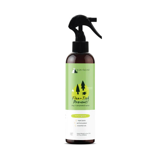 kin+kind: Flea|Tick Protect Spray - Lemongrass, Lavender