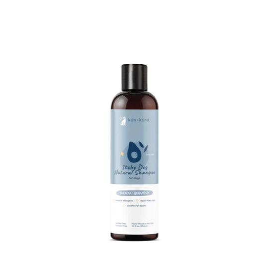 kin+kind: Itchy Dog Natural Shampoo - Tea Tree+Grapefruit