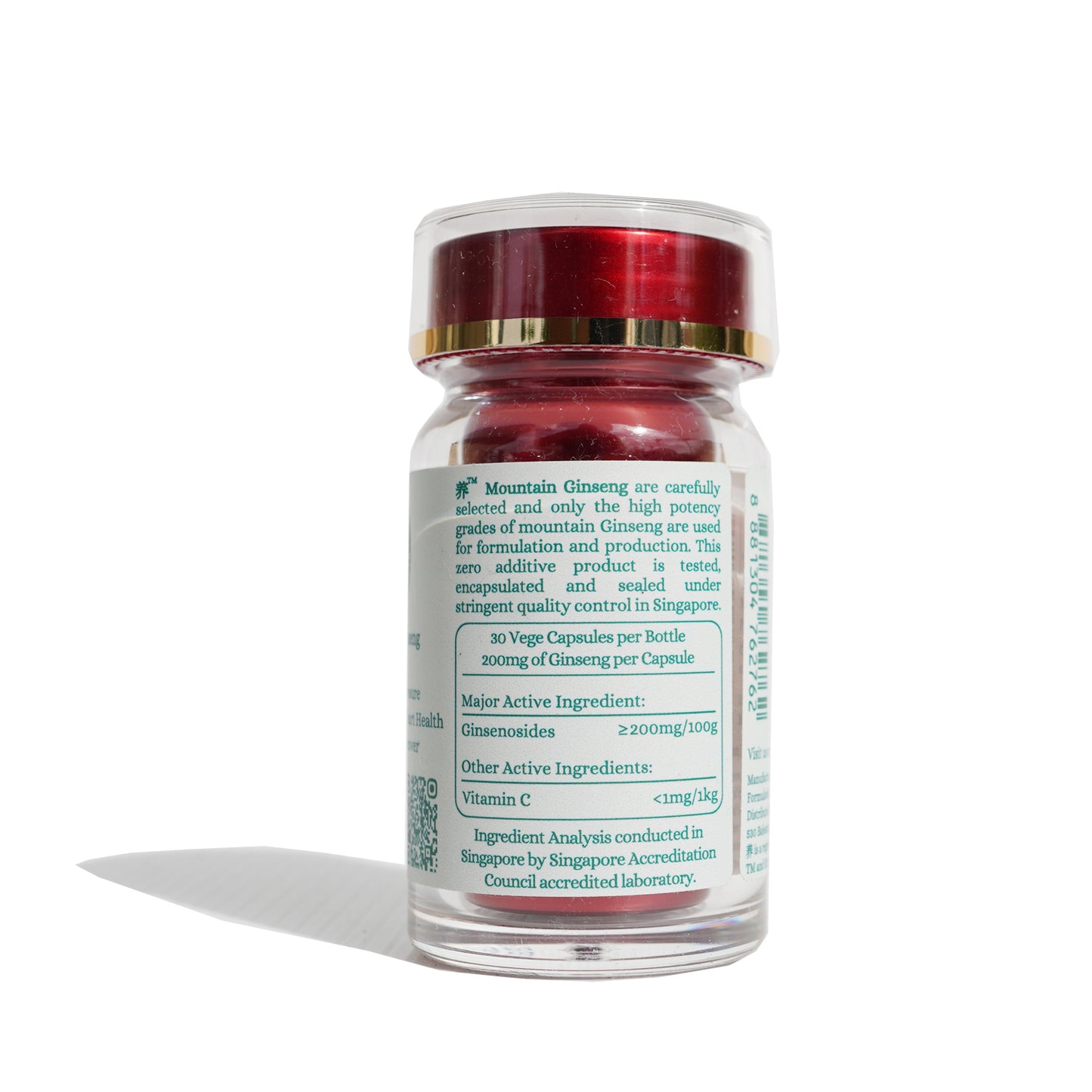 养™ Yo Mountain Ginseng 天然山参 for Pets (30 Vege Capsules)