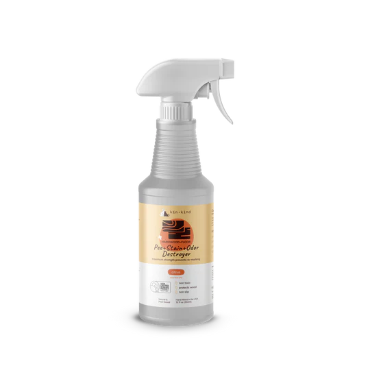 kin+kind: PEE+STAIN+ODOR DESTROYER (HARDWOOD+FLOOR) - Citrus