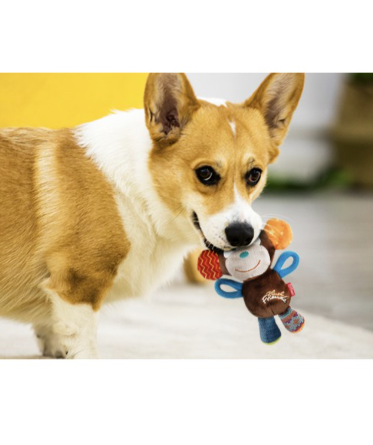 GiGwi Plush Friendz: Squeaky Plush Dog Toy