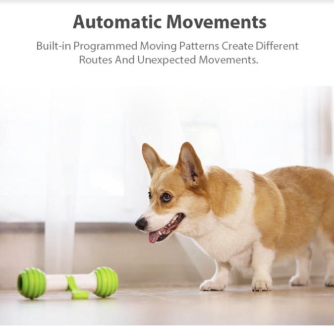 PETGEEK: USB Charged Interactive Dog Toy Bone - Playbone