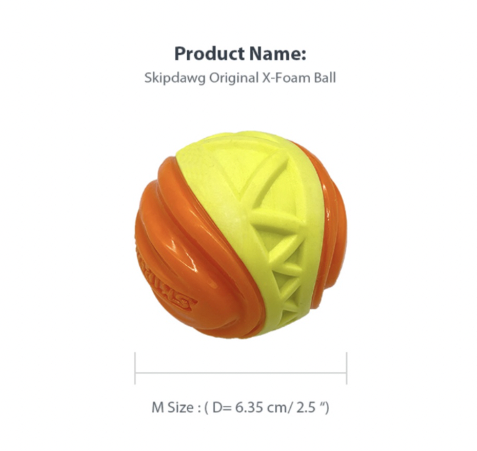 Skipdawg Series: X-foam Ball, Duroflex Ball, Whistling Ball, Glow Ball