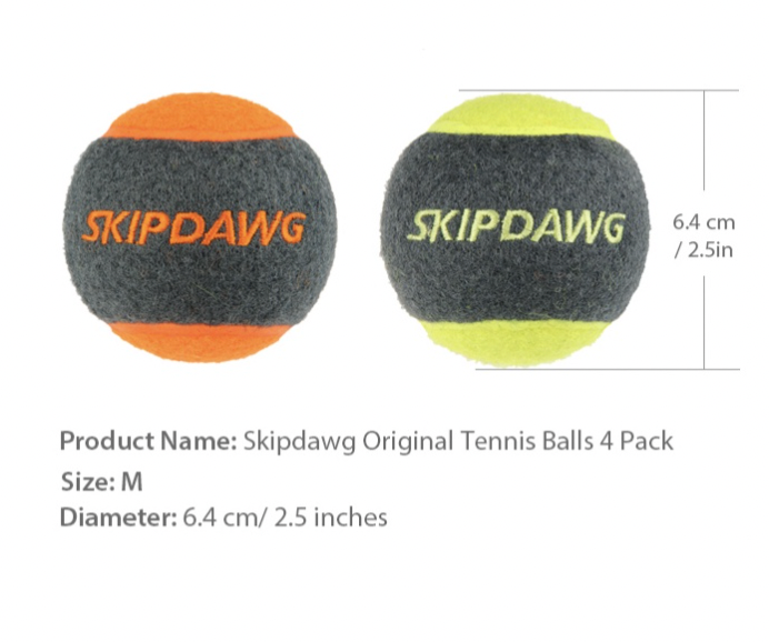 Skipdawg Series: Breezy Ball, Agility Ball, Tennis Ball