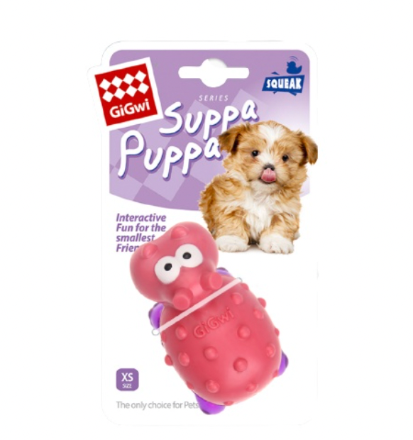 GiGwi Suppa Puppa Series (TPR): Dino, Hippo, Alligator
