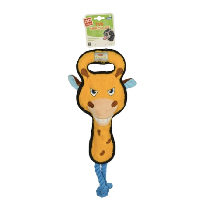 GiGwi Tug Hercules Series: Elephant, Giraffe, Crocodile