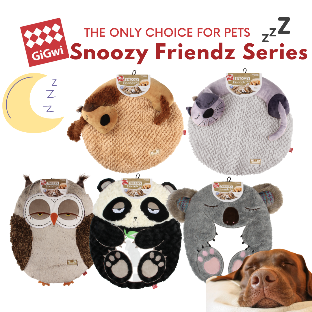 GiGwi Snoozy Friendz Series: Adorable Pet Bed