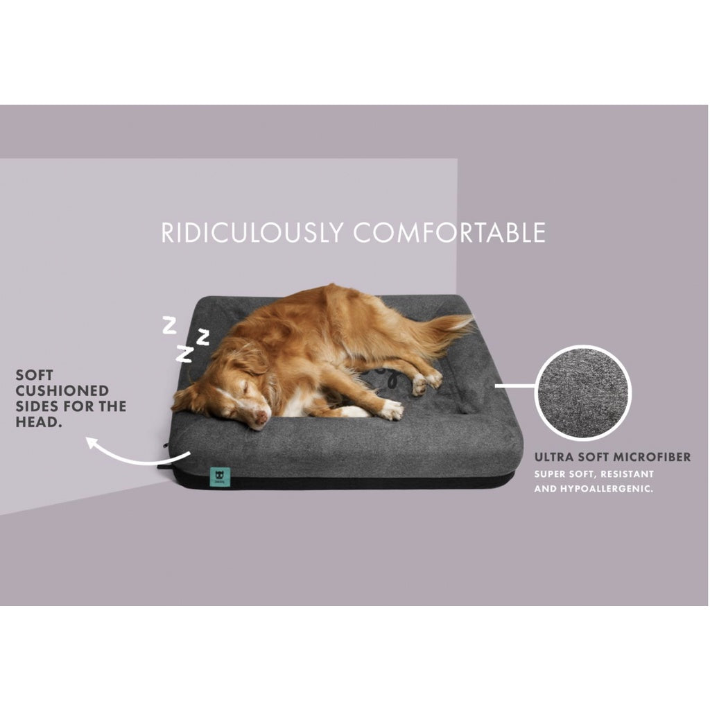Zee.Dog Bed Cover — Hypoallergenic Microfiber with Double Zipper (Small & Large)