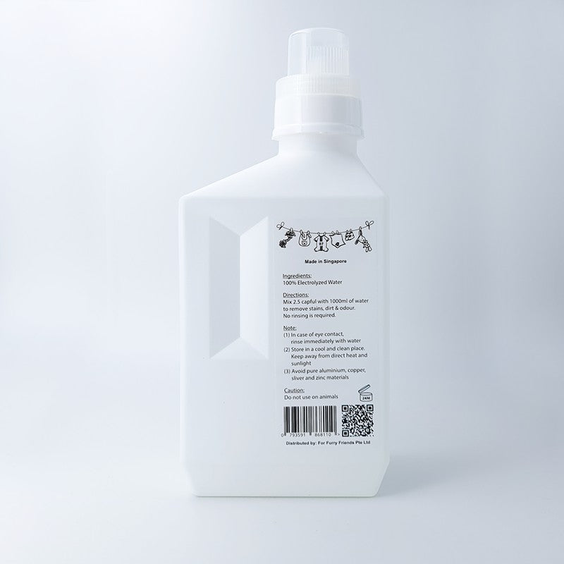 For Furry Friends Toy & Fabric Cleaner — Chemical-Free Electrolyzed Water (1000ml / 2000ml)