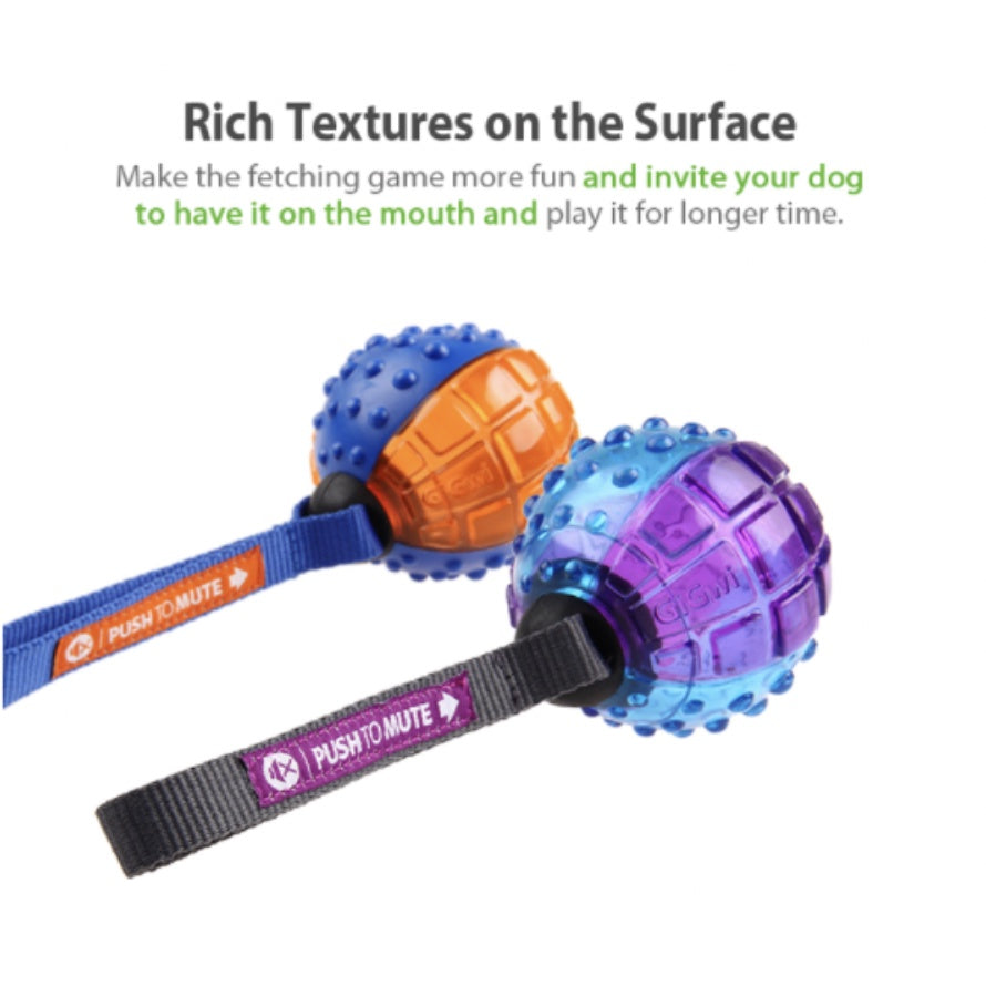 GiGwi Push to Mute Series — Interactive Squeaky Toy Collection for Dogs & Cats