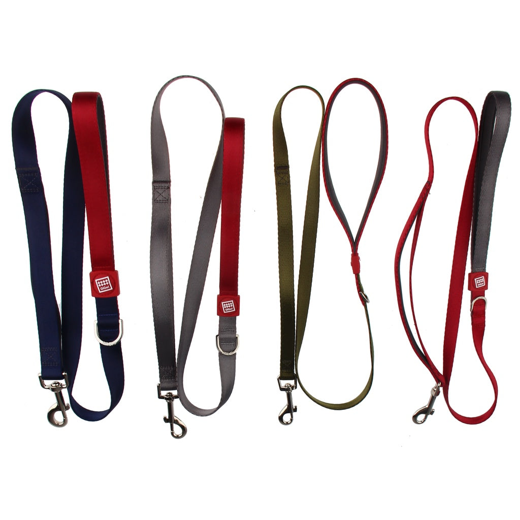 GiGwi Premium Lead — Soft Padded Reflective Dog Leash (S, M, L, XL)