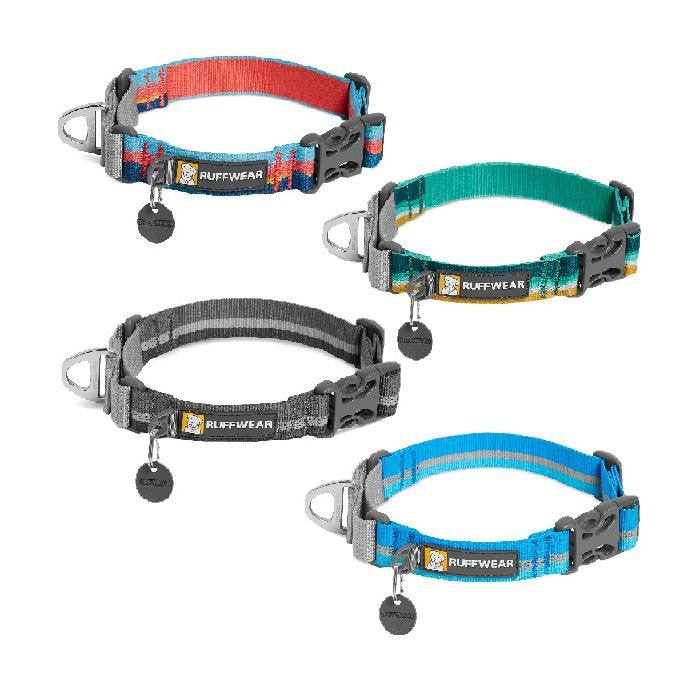 Ruffwear Web Reaction Martingale Dog Collar — Reflective Escape-Proof Design (5 Sizes)