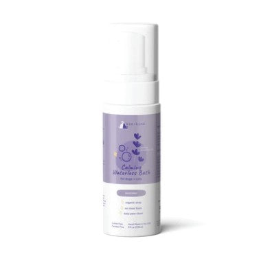 kin+kind Waterless Bath — No-Rinse Foam Shampoo for Dogs & Cats (8 fl oz)