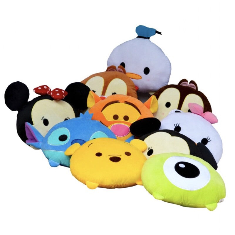 Tsum Tsum Stuffed Toy Cushion — Soft Disney Plush for Pet Owners (24x30cm)