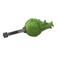GiGwi Push to Mute Toy — Dinoball & Owl with TPR and Nylon Strap
