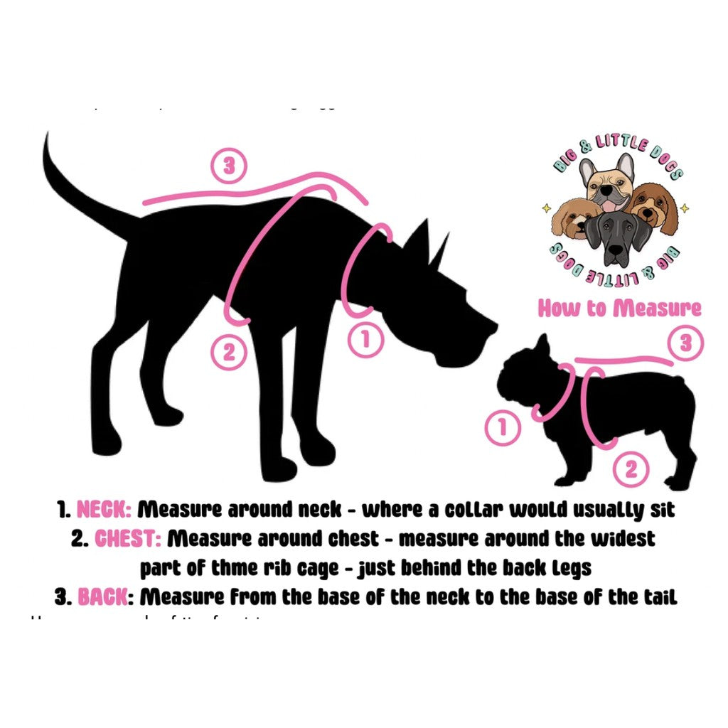 Big & Little Dogs Reversible Dog Harness — Freestyle Design (XS to XL)