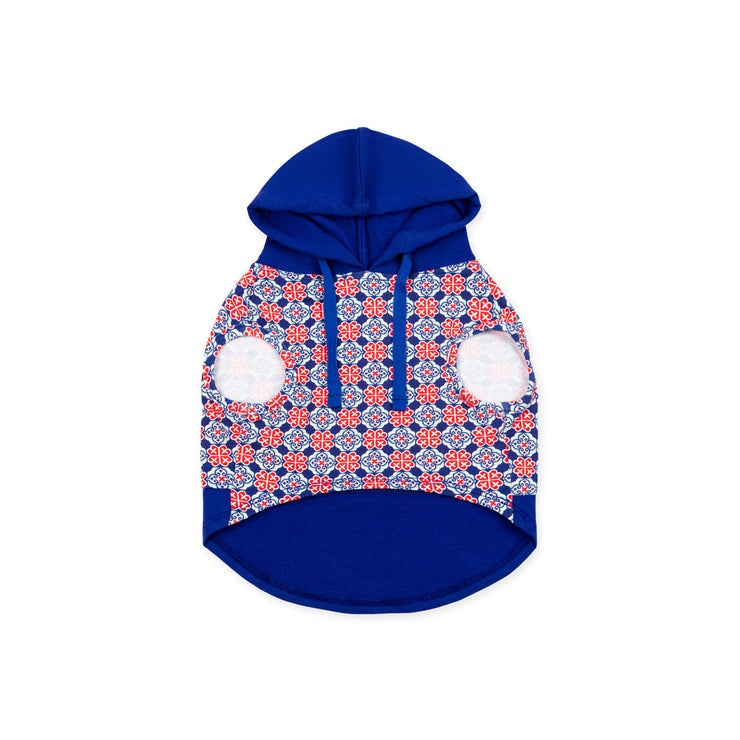 Ohpopdog Heritage Hoodie — Peranakan-Inspired Print Dog Hoodie (S-3XL)