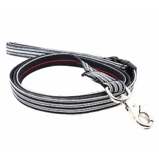Dharf Dog Leash — Premium Cotton Webbing with Metal Hardware (85–140cm)