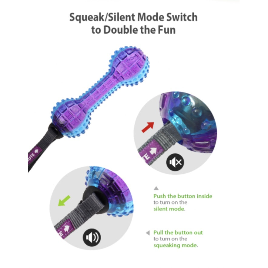 GiGwi Push to Mute Series — Interactive Squeaky Toy Collection for Dogs & Cats