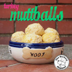 The Barkery MUTTBALLS — Premium Natural Meatball Treats for Dogs (Pack of 6)