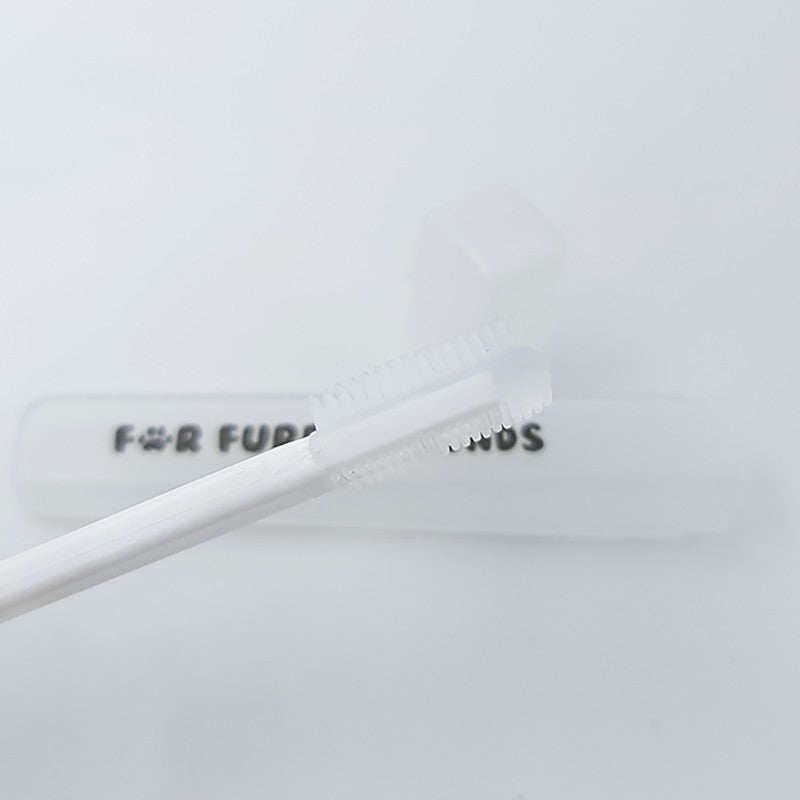 For Furry Friends Pet Toothbrush — Double Sided Soft Bristles