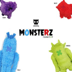 Zee.Dog Monsterz Plush Dog Toy — Blu, Greg, Pipp & Roy Squeaky Collection