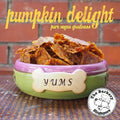 The Barkery Pumpkin Delights — Vegan Dog Treats (80g, 200g)