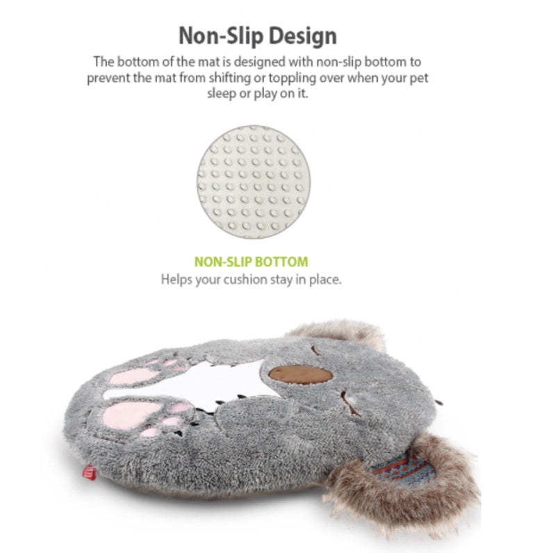 GiGwi Snoozy Friendz Pet Bed — Ultra-Soft Plush Cushion for Cats & Dogs