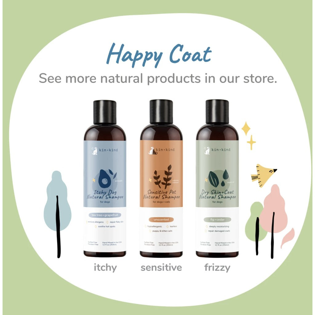 kin+kind Sensitive Skin Natural Shampoo — Oatmeal Unscented