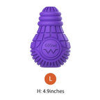 GiGwi Bulb Series – Interactive & Stuffable Dog Chew Toy (3 Sizes)