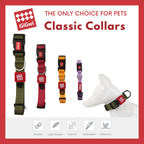 GiGwi Classic Collar — Reflective Nylon Dog Collar