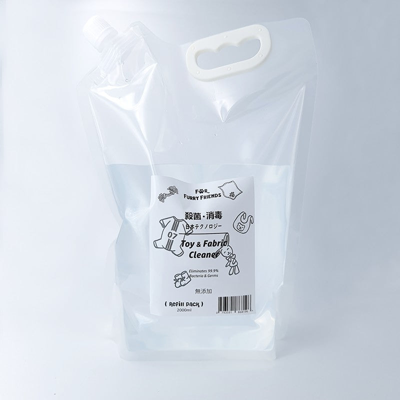 For Furry Friends Toy & Fabric Cleaner — Chemical-Free Electrolyzed Water (1000ml / 2000ml)