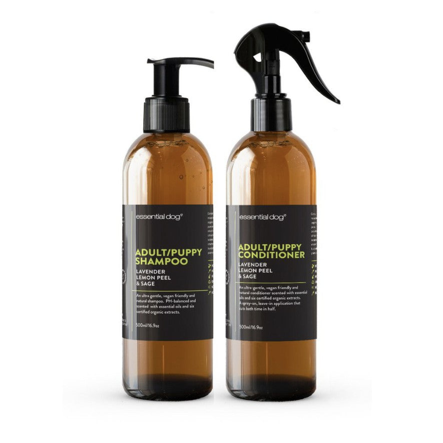 Essential Dog Leave-In Conditioner — Natural Spray for Dogs & Puppies (250ml/500ml)