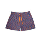 Ohpopdog Matching Human Shorts for Pet Owners — Baba Navy Heritage Print (S, M, L)
