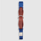SPUTNIK Dog Collar — Handcrafted Nylon & Genuine Leather (S/M/L)
