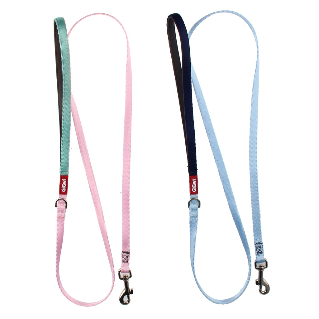 GiGwi Premium Lead — Soft Padded Reflective Dog Leash (S, M, L, XL)