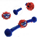 GiGwi Gladiator Series — Durable Plush Tug Toy with Squeakers (TPR Armour)