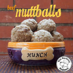 The Barkery MUTTBALLS — Premium Natural Meatball Treats for Dogs (Pack of 6)
