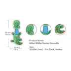 GiGwi Wild Hunter — Interactive Treat-Dispensing Dog Toy (Crocodile & Dragon)
