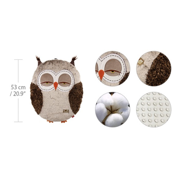 GiGwi Snoozy Friendz Pet Bed — Ultra-Soft Plush Cushion for Cats & Dogs