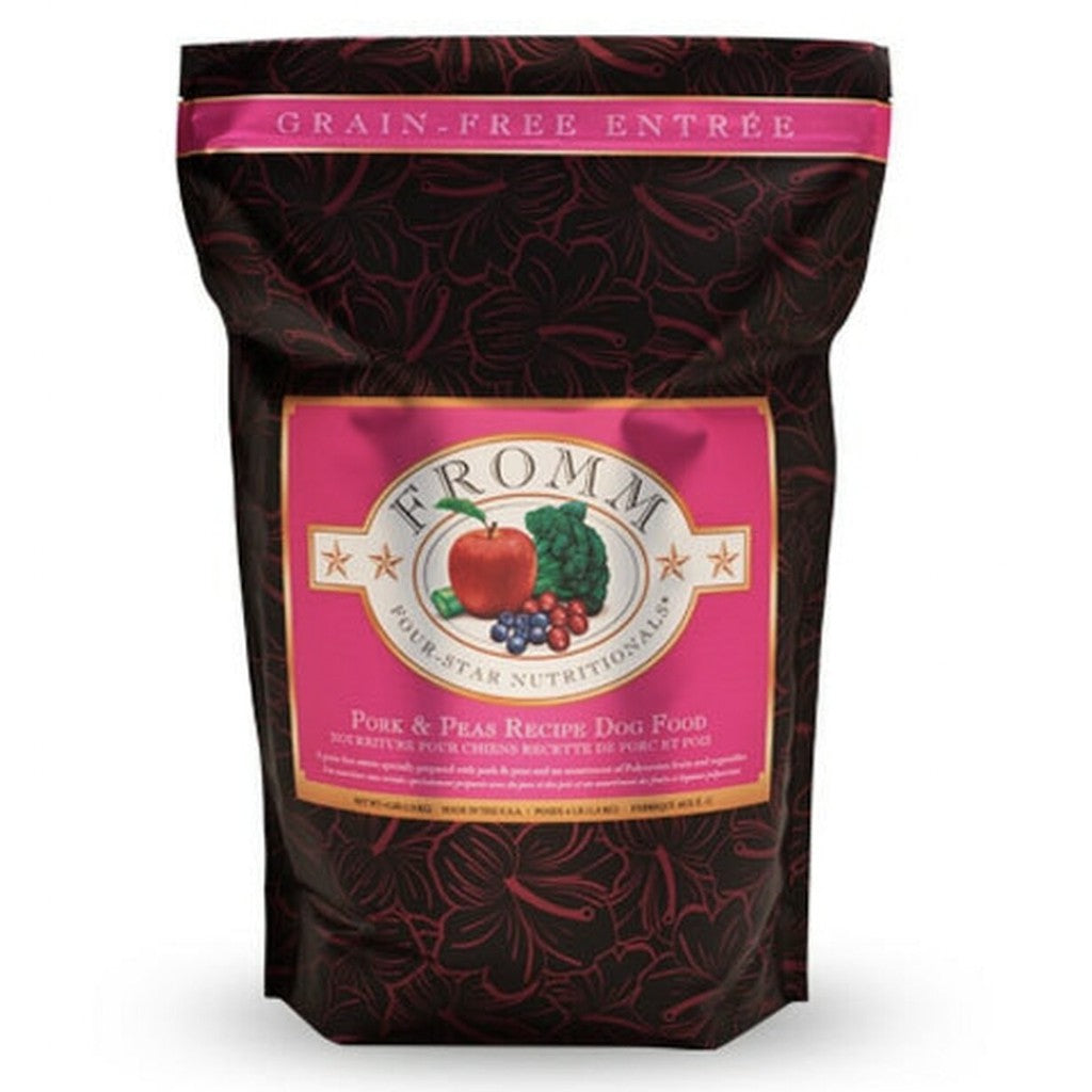 Fromm Four-Star Pork & Peas Recipe — Grain-Free Dry Dog Food (4lb)