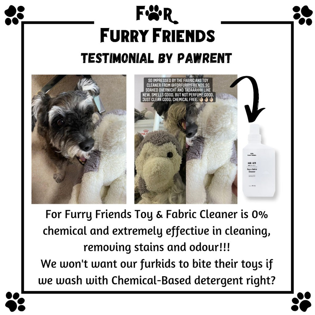 For Furry Friends Toy & Fabric Cleaner — Chemical-Free Electrolyzed Water (1000ml / 2000ml)