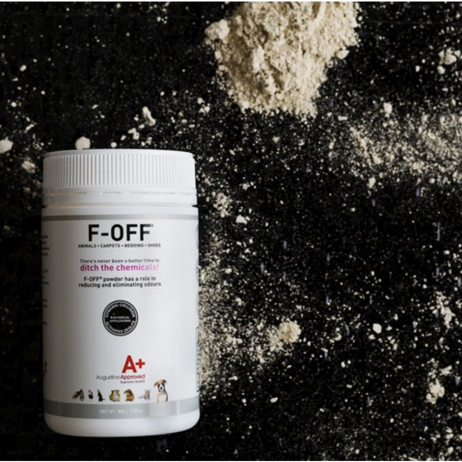 Augustine's Approved F-OFF — Natural Zeolite Odor Eliminator (80g)