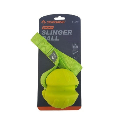 Skipdawg Duroflex Disc & Slinger Ball — Durable Dog Toys for Fetch & Tug