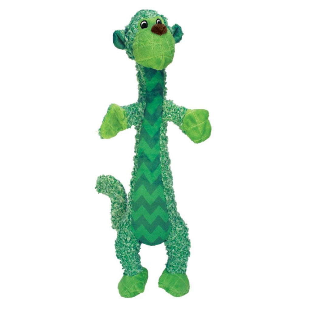 KONG Shakers Luv-Monkey — Squeaky Plush Dog Toy (S & L)